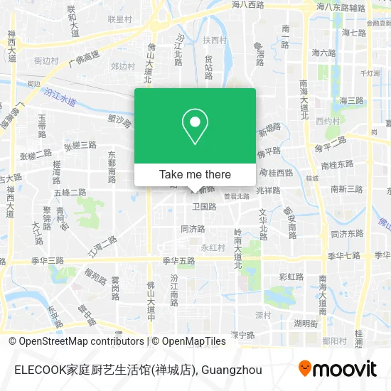 ELECOOK家庭厨艺生活馆(禅城店) map