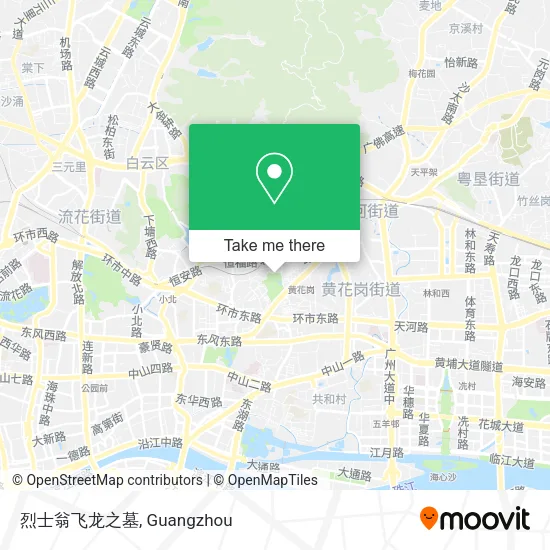 烈士翁飞龙之墓 map