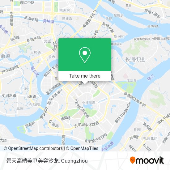 景天高端美甲美容沙龙 map