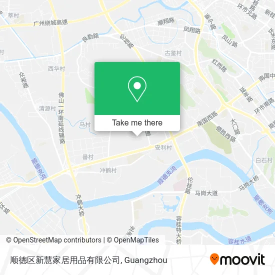顺德区新慧家居用品有限公司 map