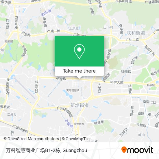 万科智慧商业广场B1-2栋 map