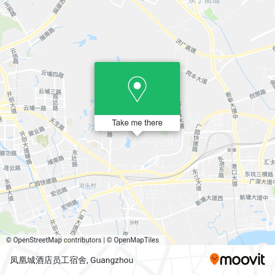 凤凰城酒店员工宿舍 map