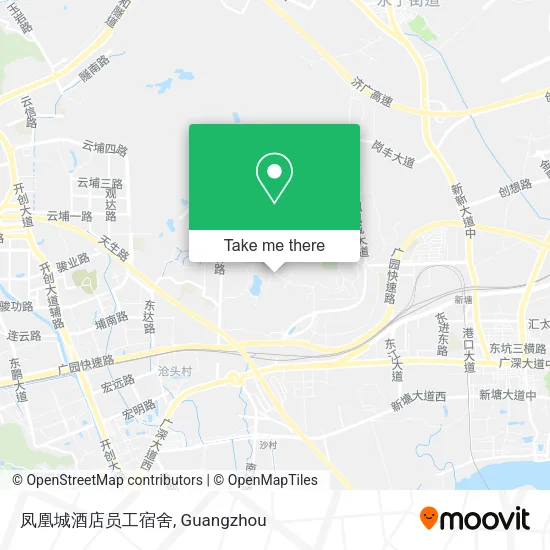 凤凰城酒店员工宿舍 map