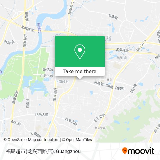 福民超市(龙兴西路店) map