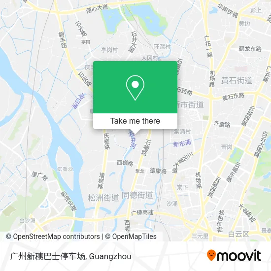 广州新穗巴士停车场 map