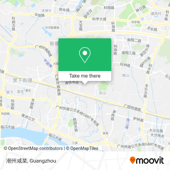 潮州咸菜 map