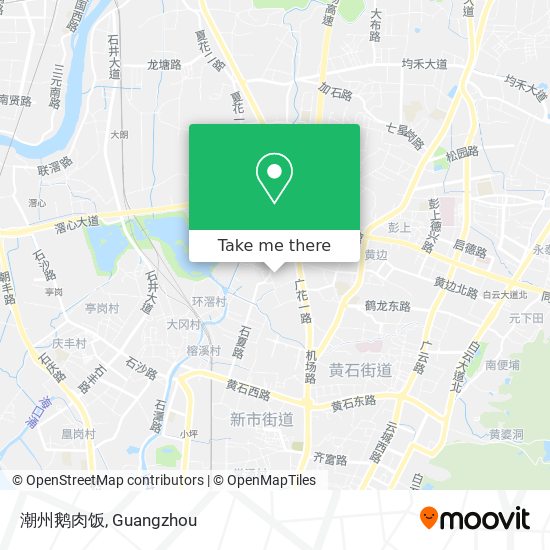潮州鹅肉饭 map