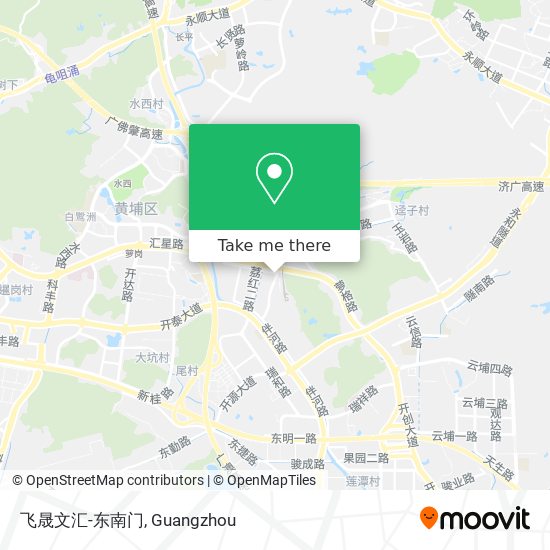飞晟文汇-东南门 map