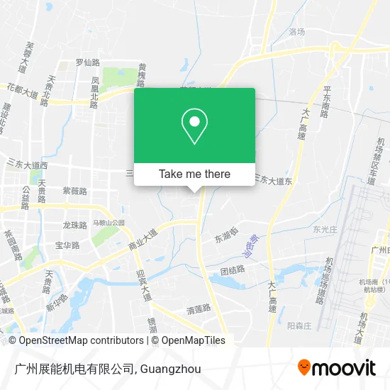 广州展能机电有限公司 map