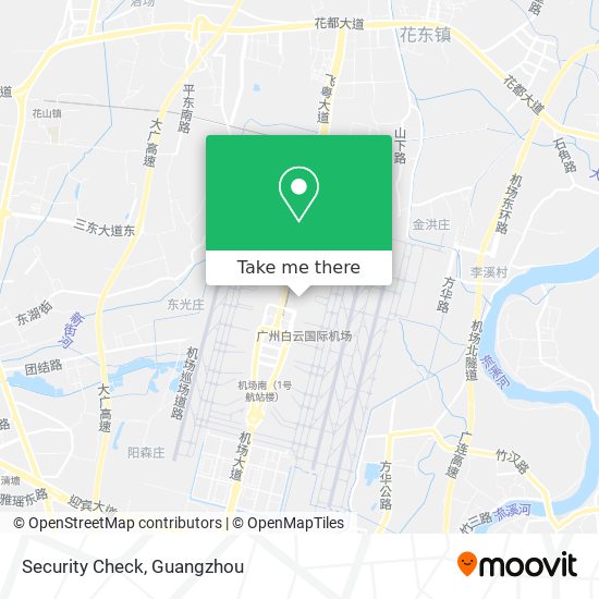 Security Check map