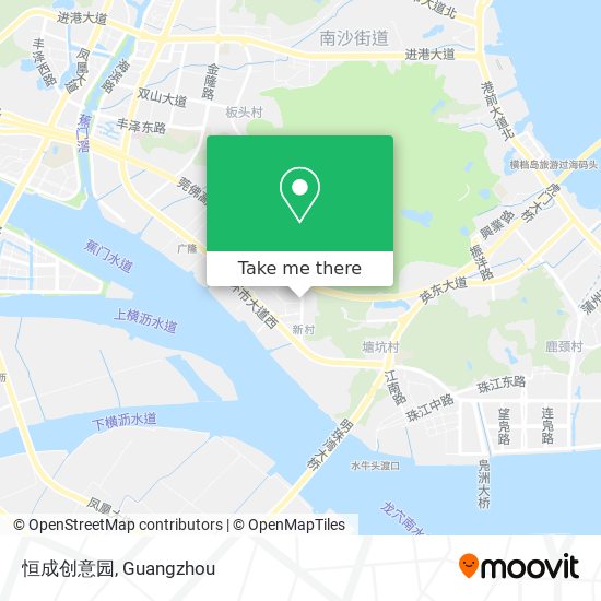 恒成创意园 map