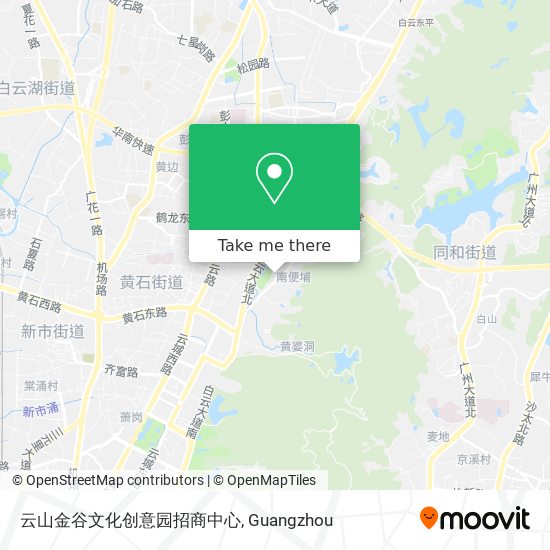 云山金谷文化创意园招商中心 map