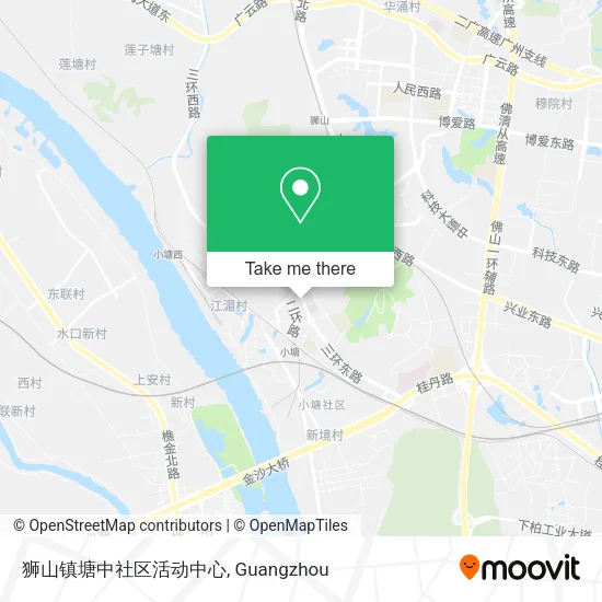 狮山镇塘中社区活动中心 map