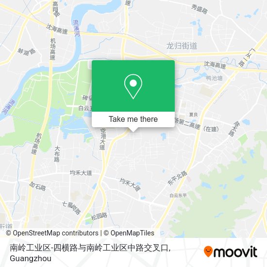 南岭工业区-四横路与南岭工业区中路交叉口 map