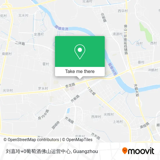 刘嘉玲+0葡萄酒佛山运营中心 map