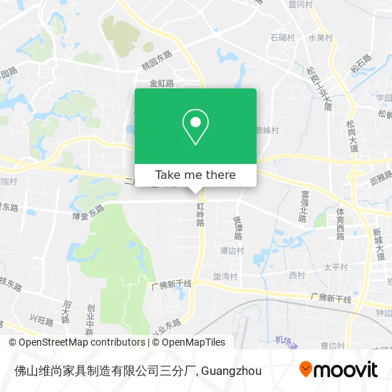佛山维尚家具制造有限公司三分厂 map