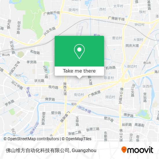 佛山维方自动化科技有限公司 map