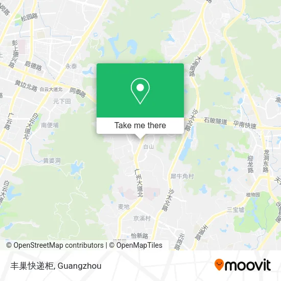 丰巢快递柜 map