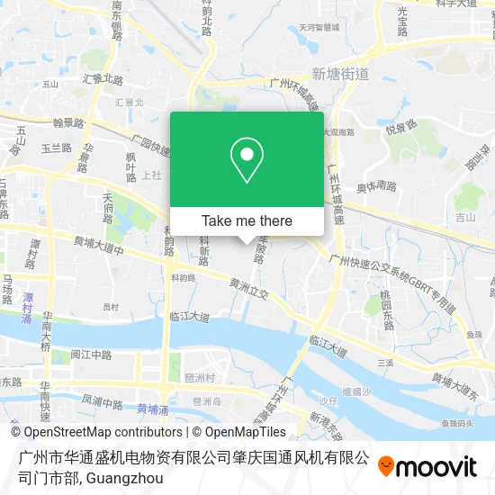 广州市华通盛机电物资有限公司肇庆国通风机有限公司门市部 map