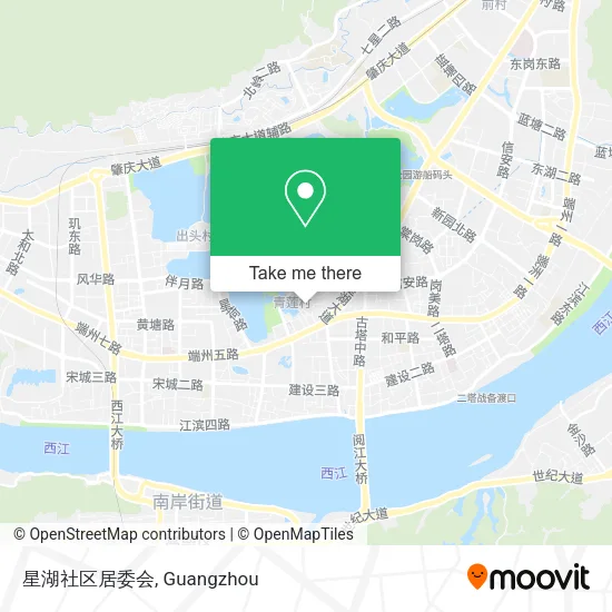 星湖社区居委会 map