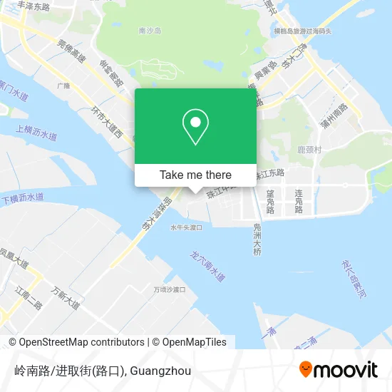 岭南路/进取街(路口) map
