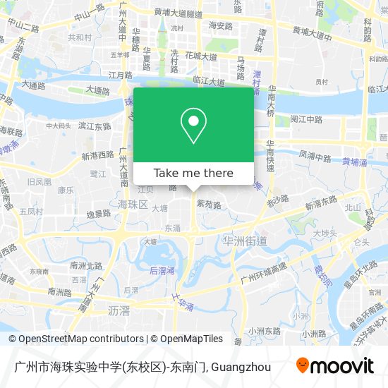 广州市海珠实验中学(东校区)-东南门 map