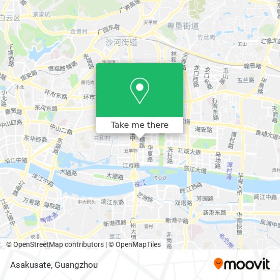 Asakusate map