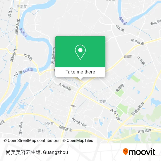 尚美美容养生馆 map