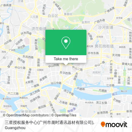 三星授权服务中心(广州市晟时通讯器材有限公司) map