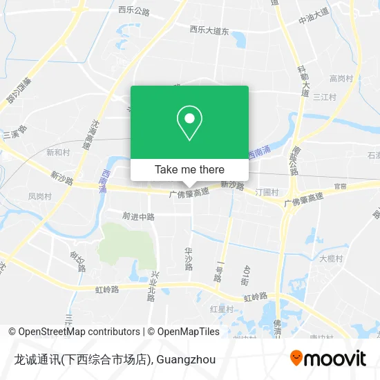 龙诚通讯(下西综合市场店) map