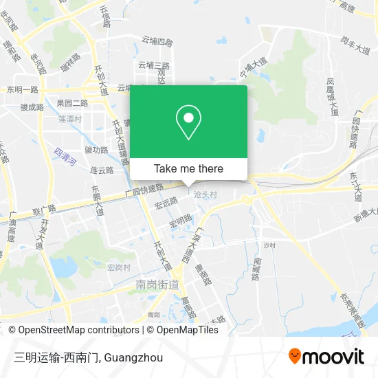 三明运输-西南门 map