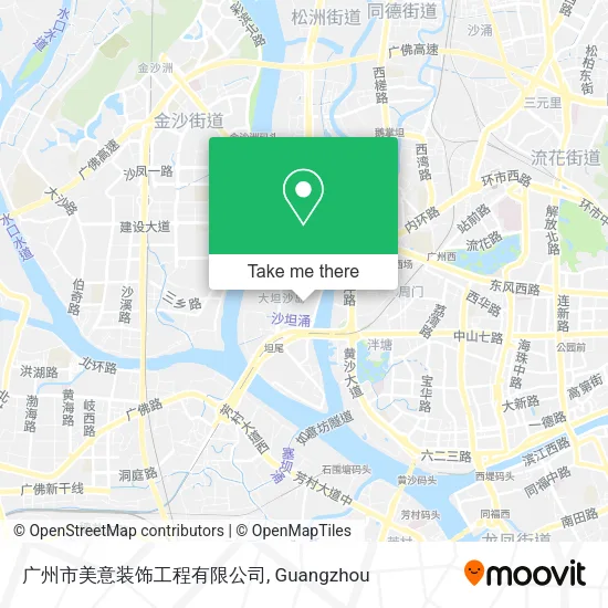 广州市美意装饰工程有限公司 map