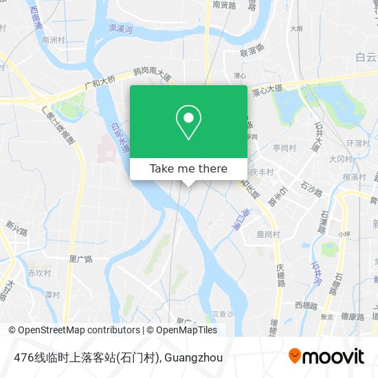 476线临时上落客站(石门村) map