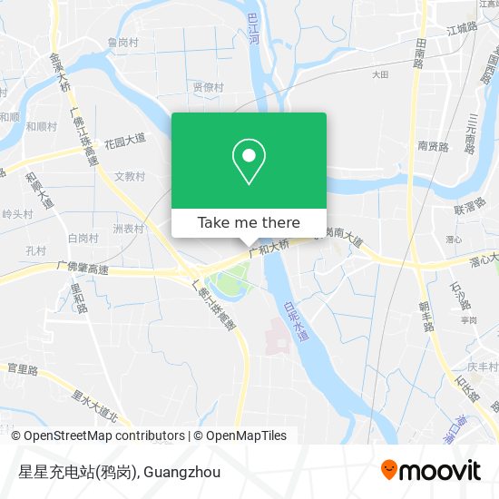 星星充电站(鸦岗) map