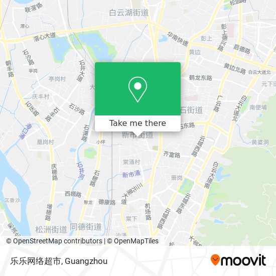 乐乐网络超市 map