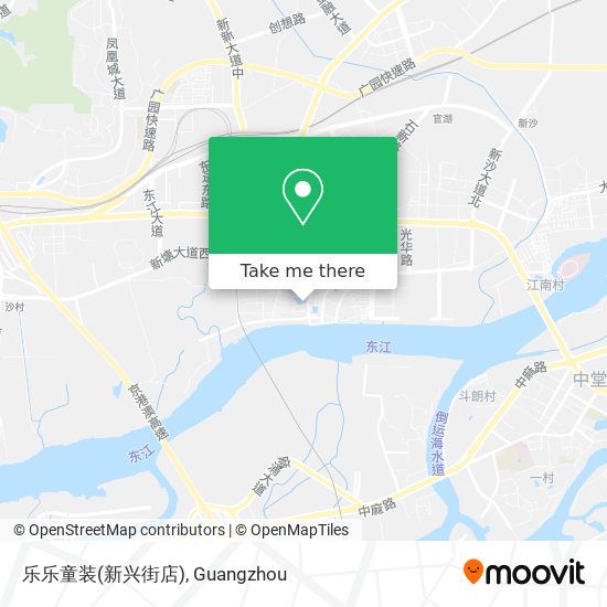 乐乐童装(新兴街店) map