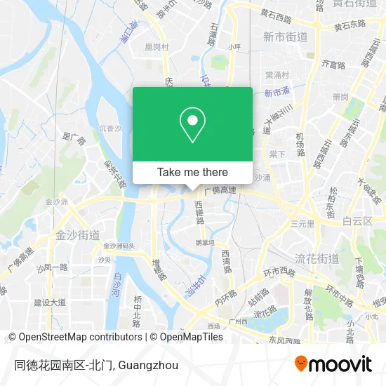 同德花园南区-北门 map