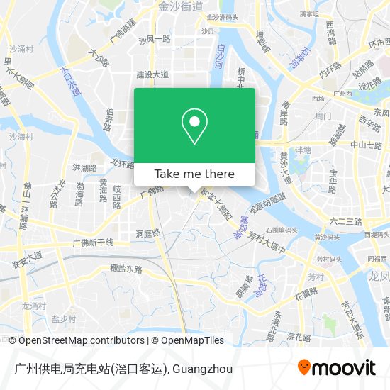 广州供电局充电站(滘口客运) map