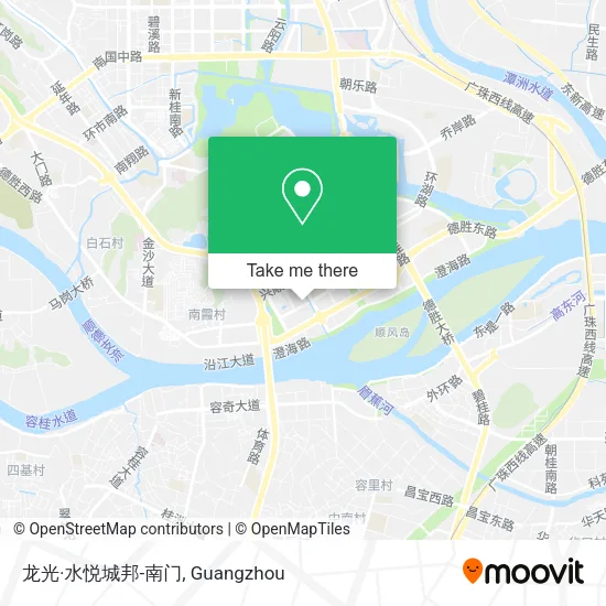 龙光·水悦城邦-南门 map