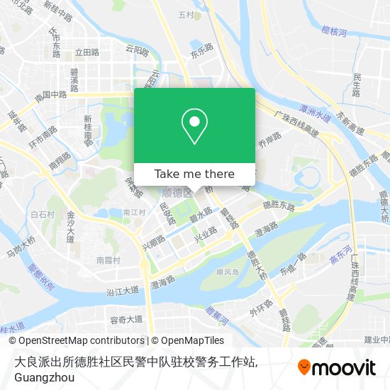 大良派出所德胜社区民警中队驻校警务工作站 map