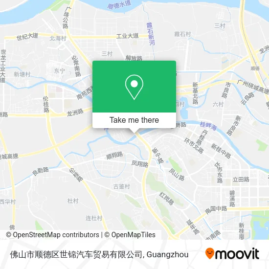 佛山市顺德区世锦汽车贸易有限公司 map