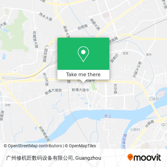 广州修机匠数码设备有限公司 map