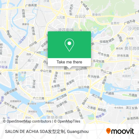 SALON DE ACHIA SDA发型定制 map