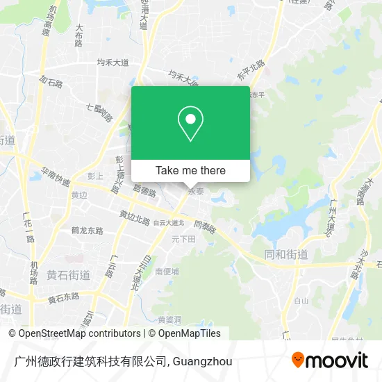 广州德政行建筑科技有限公司 map