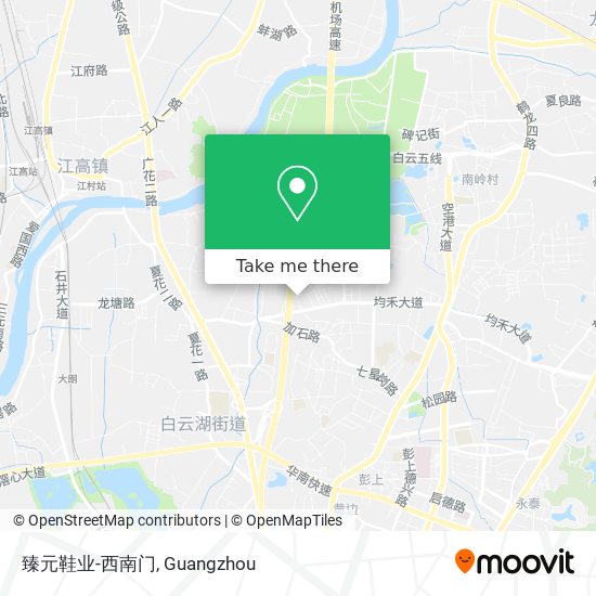 臻元鞋业-西南门 map