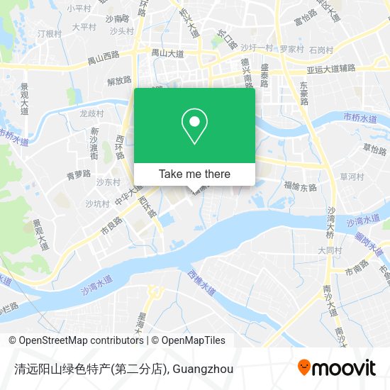 清远阳山绿色特产(第二分店) map