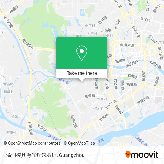 鸿润模具激光焊氩弧焊 map