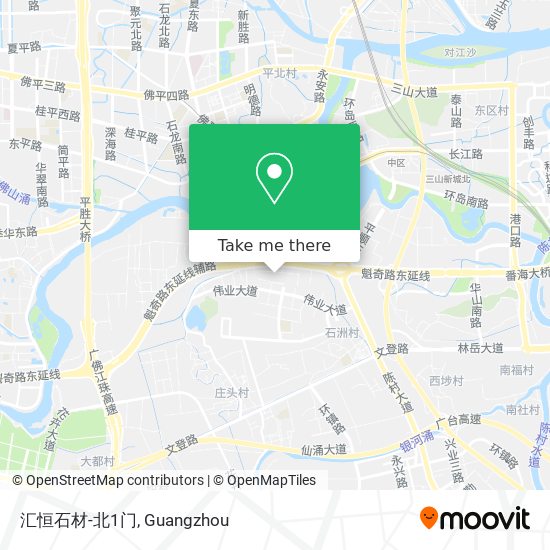 汇恒石材-北1门 map