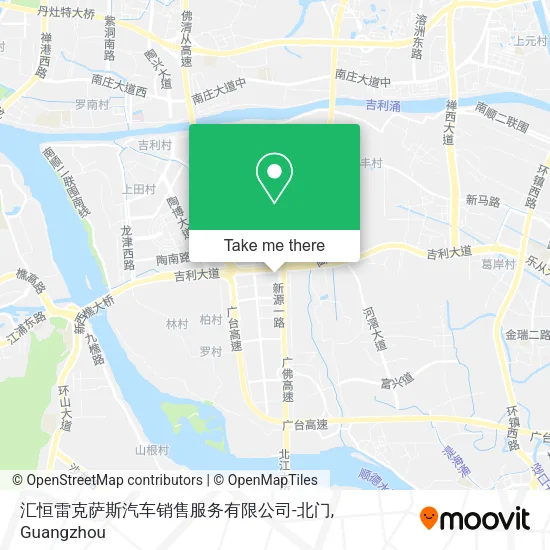 汇恒雷克萨斯汽车销售服务有限公司-北门 map