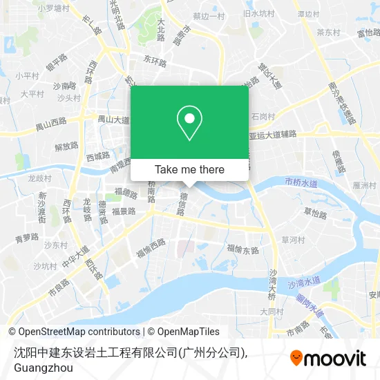 沈阳中建东设岩土工程有限公司(广州分公司) map